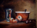 128 Gobelet et soucoupe (50x65)